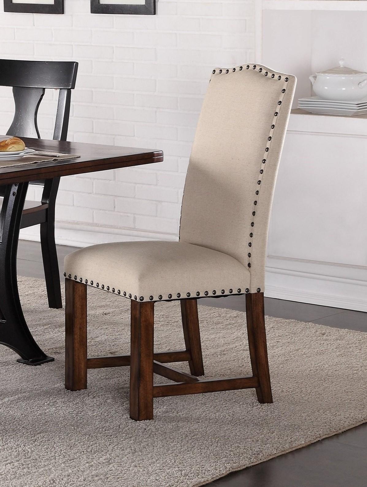 

                    
Crown Mark D2105-2106 Astor Dining Sets Brown/Walnut/Linen Fabric Purchase 
