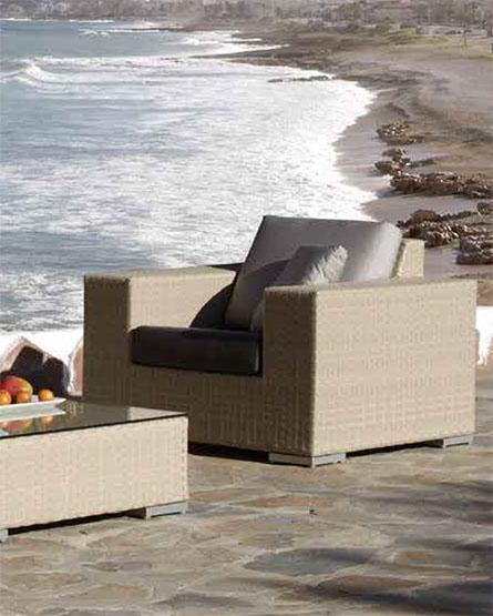 

    
Cubix Outdoor Lounge Chair w/cushion 902-1349-KBU-LC Pelican Reef
