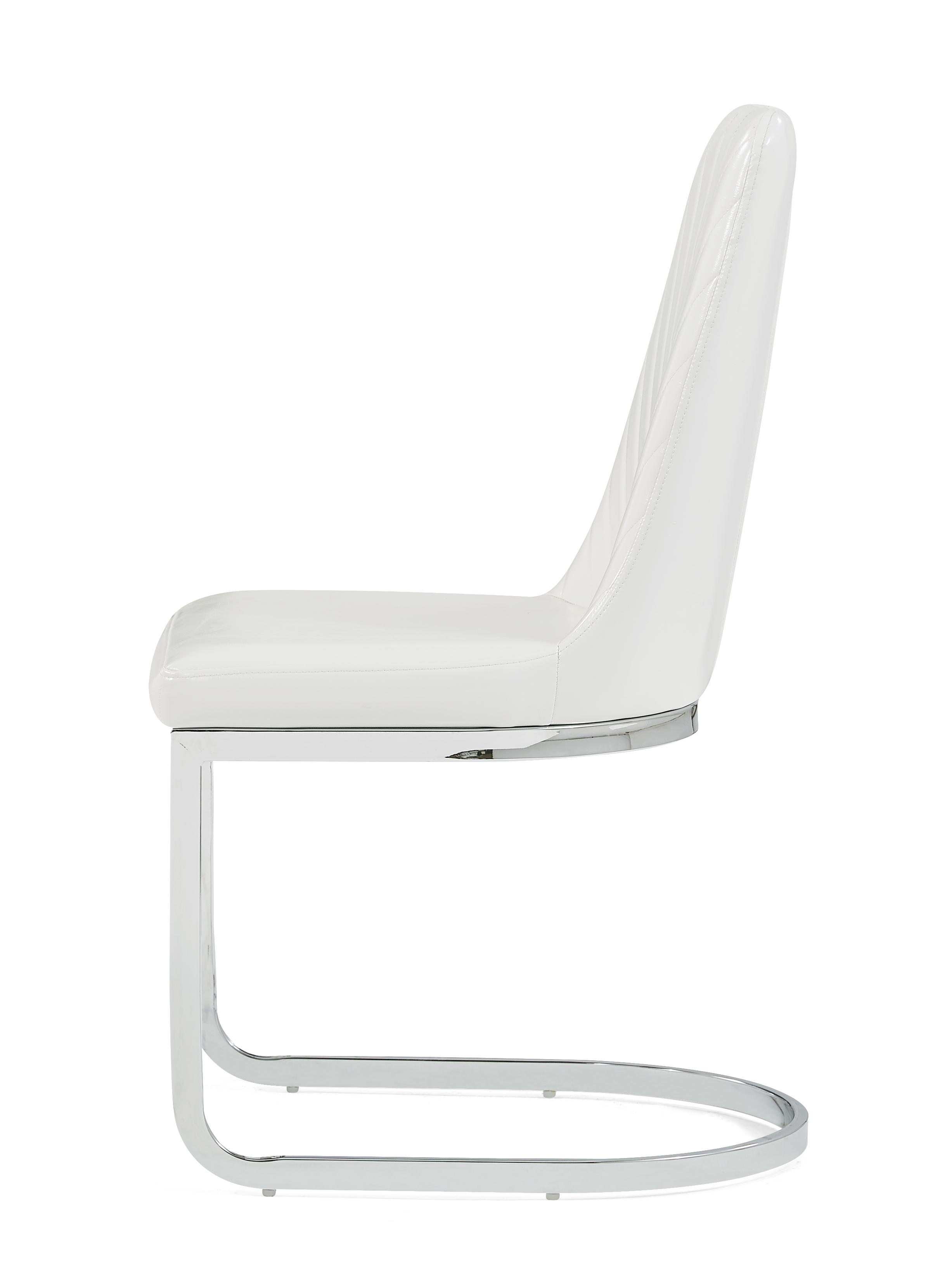 

                    
Global Furniture USA D1067NDC-WH Dining Chair Set White/Silver Faux Leather Purchase 
