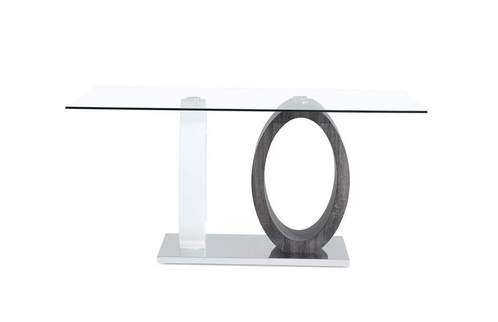 

    
Global Furniture USA D1628DT Dining Table Clear/White/Black D1628DT
