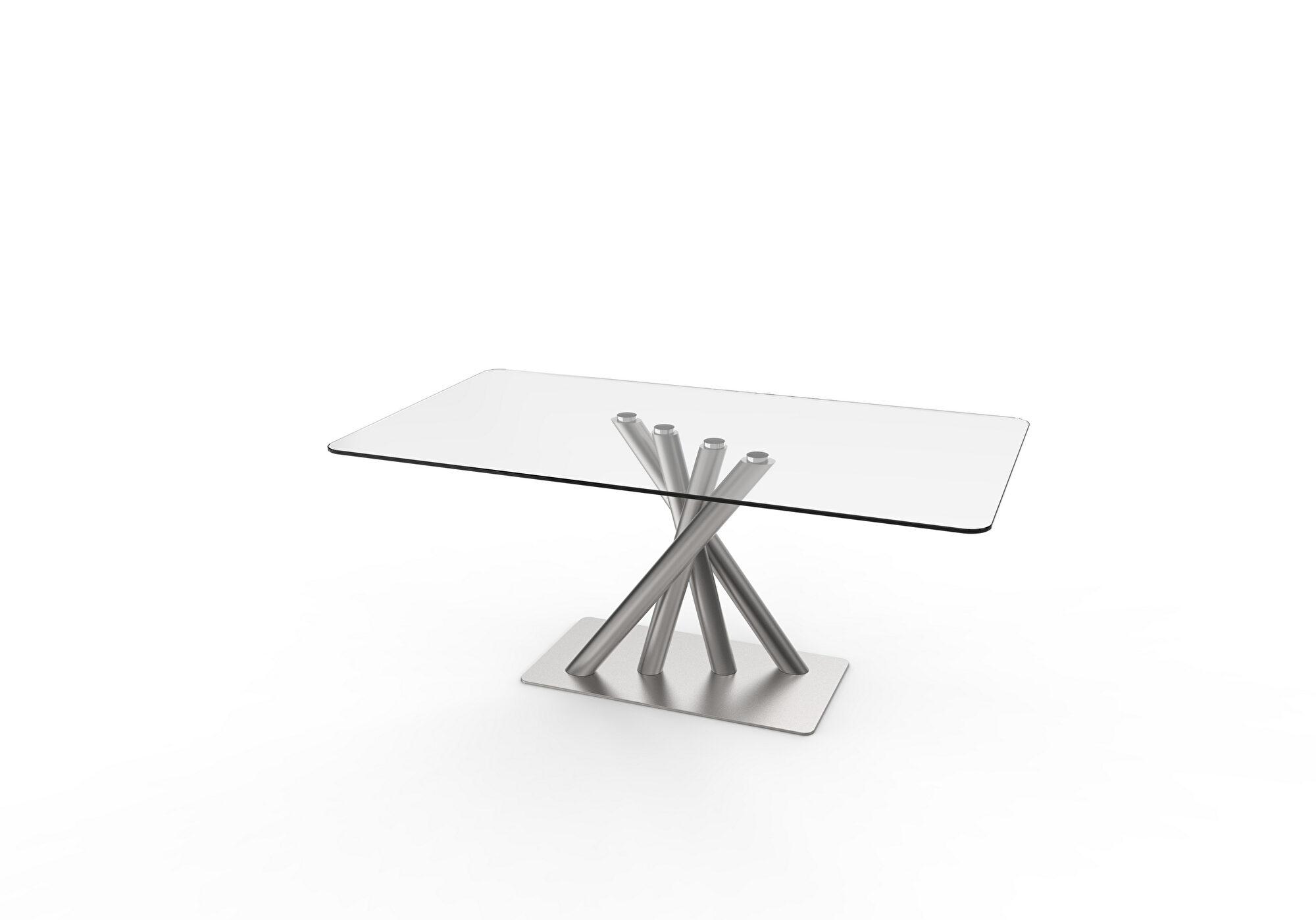 

                    
Global Furniture USA D9032DT / D9002DC-BLK Dining Table Set Clear/Silver/Black Velvet Purchase 
