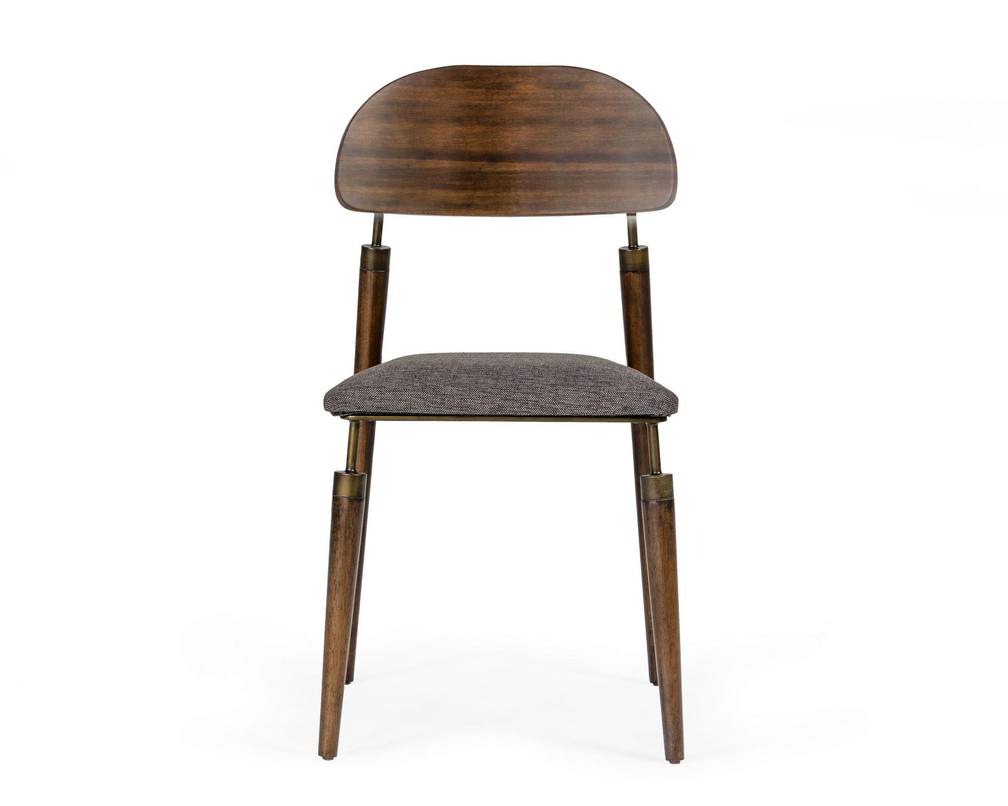

                    
VIG Furniture VGWH184090601-Set-4 Dining Chair Set Walnut Fabric Purchase 
