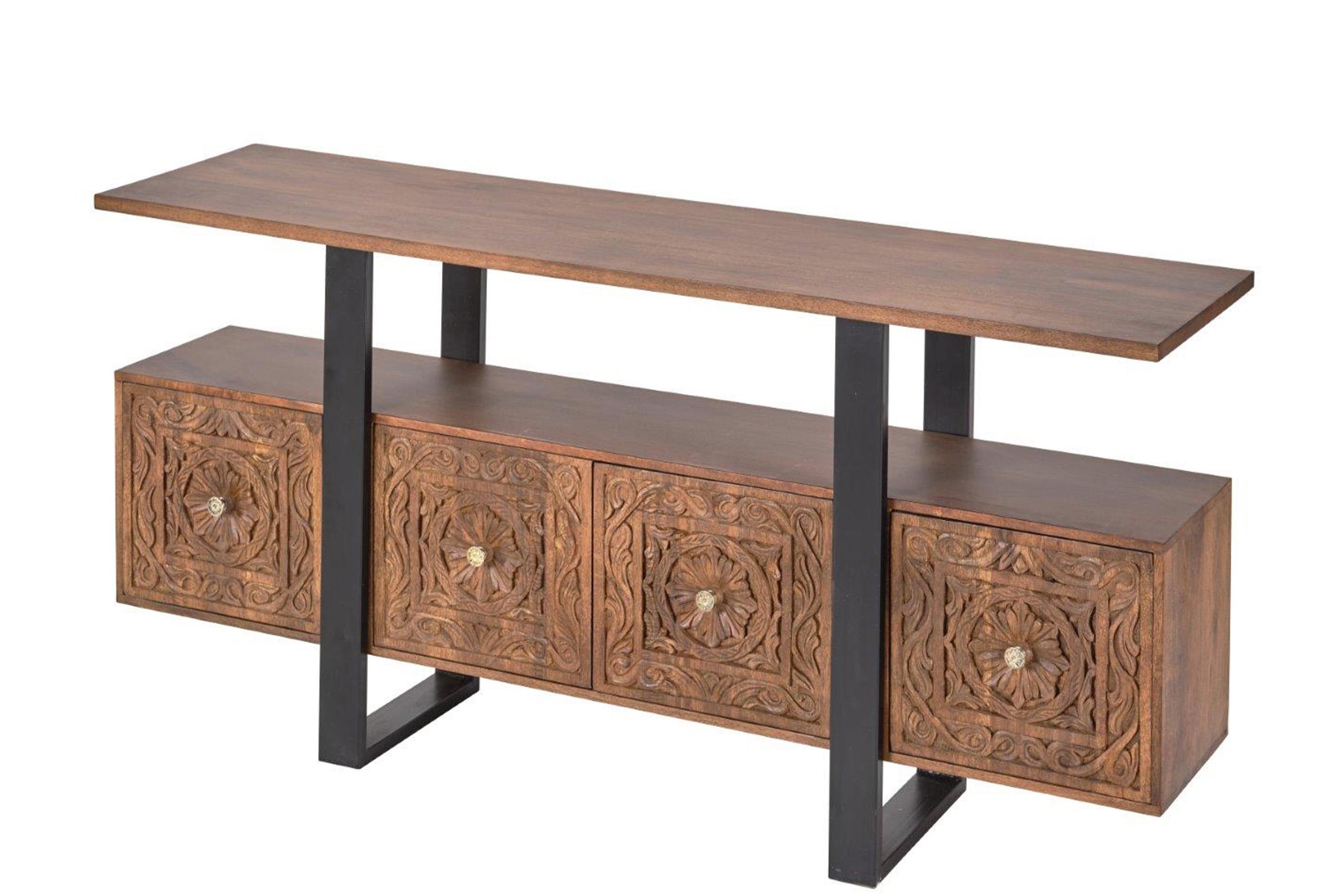 

    
JAIPUR HOME DYS-24353 Console Table Brown/Black DYS-24353
