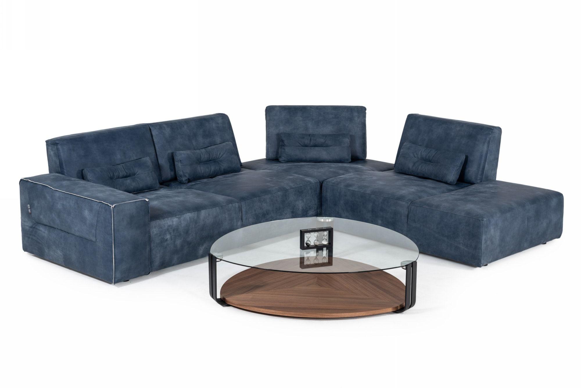 

                    
VIG Furniture VGDDENJOY-DKBLUE Sectional Sofa Blue Genuine Leather Purchase 
