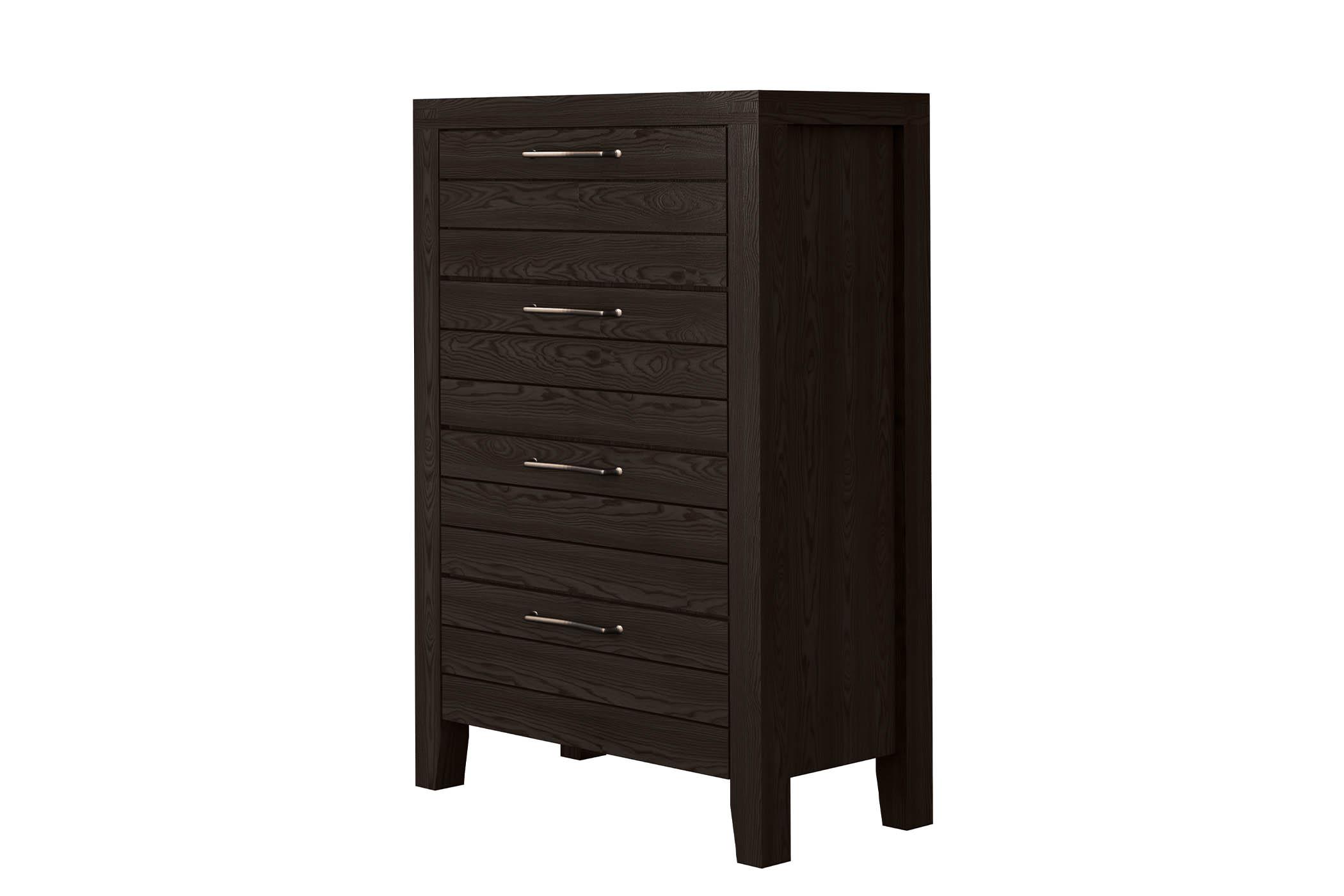 Contemporary, Traditional Chest CRESTWOOD 1465-150 1465-150 in Auburn, Brown 