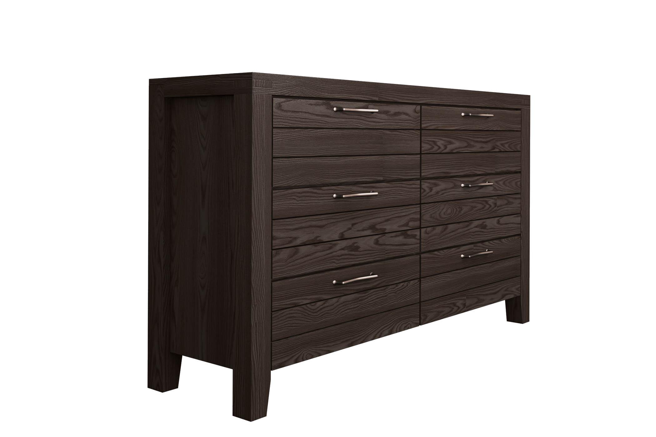 Contemporary, Traditional Dresser CRESTWOOD 1465-130 1465-130 in Auburn, Brown 