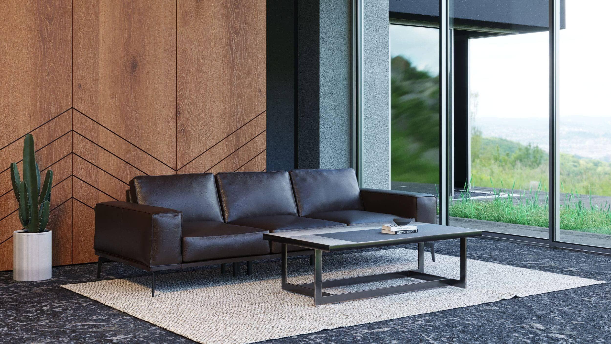 

    
 Order  Dark Brown Genuine Italian Leather Sofa Accenti Italia Darwin VIG Modern Urban
