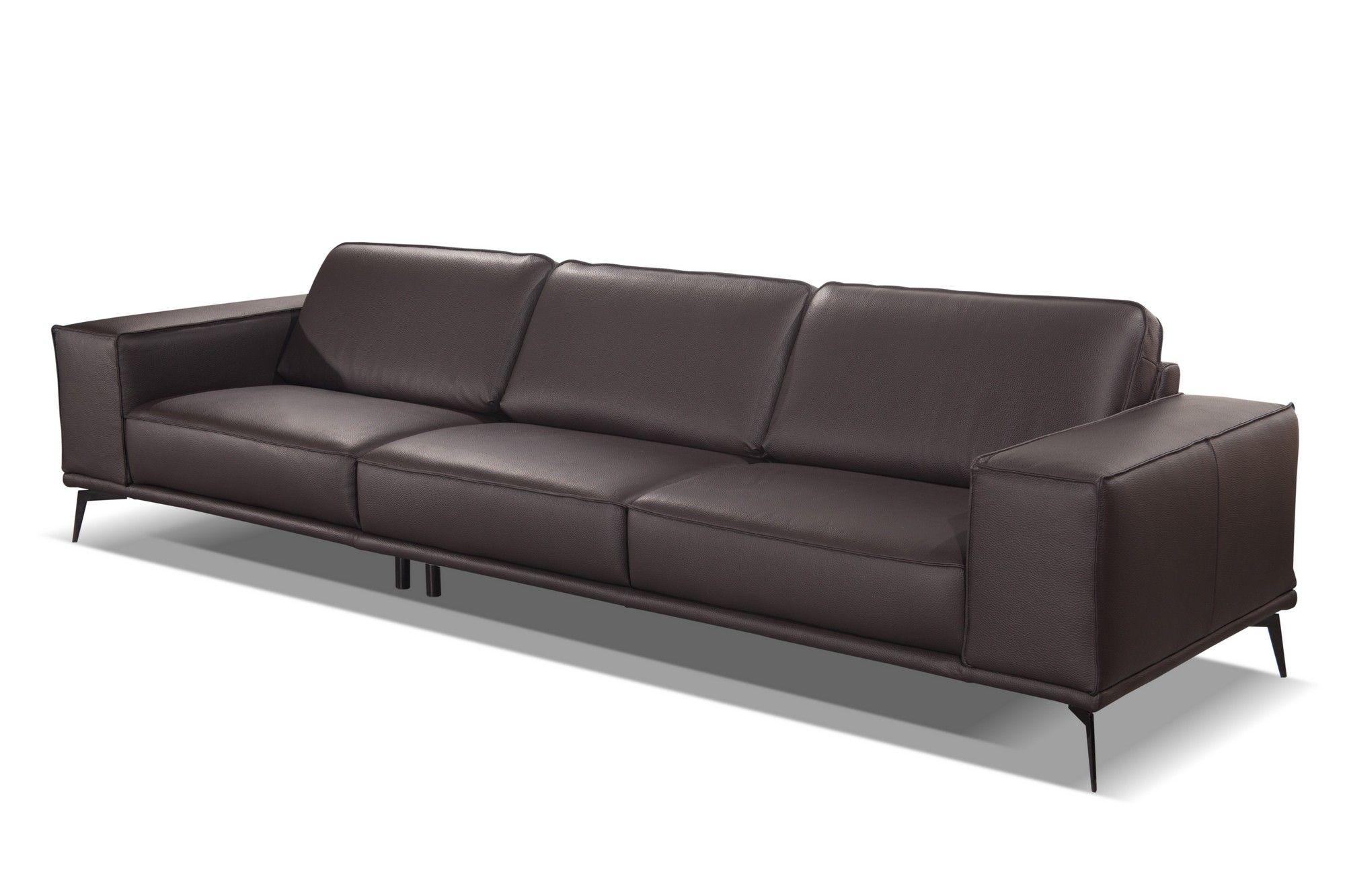 

    
 Shop  Dark Brown Genuine Italian Leather Sofa Accenti Italia Darwin VIG Modern Urban
