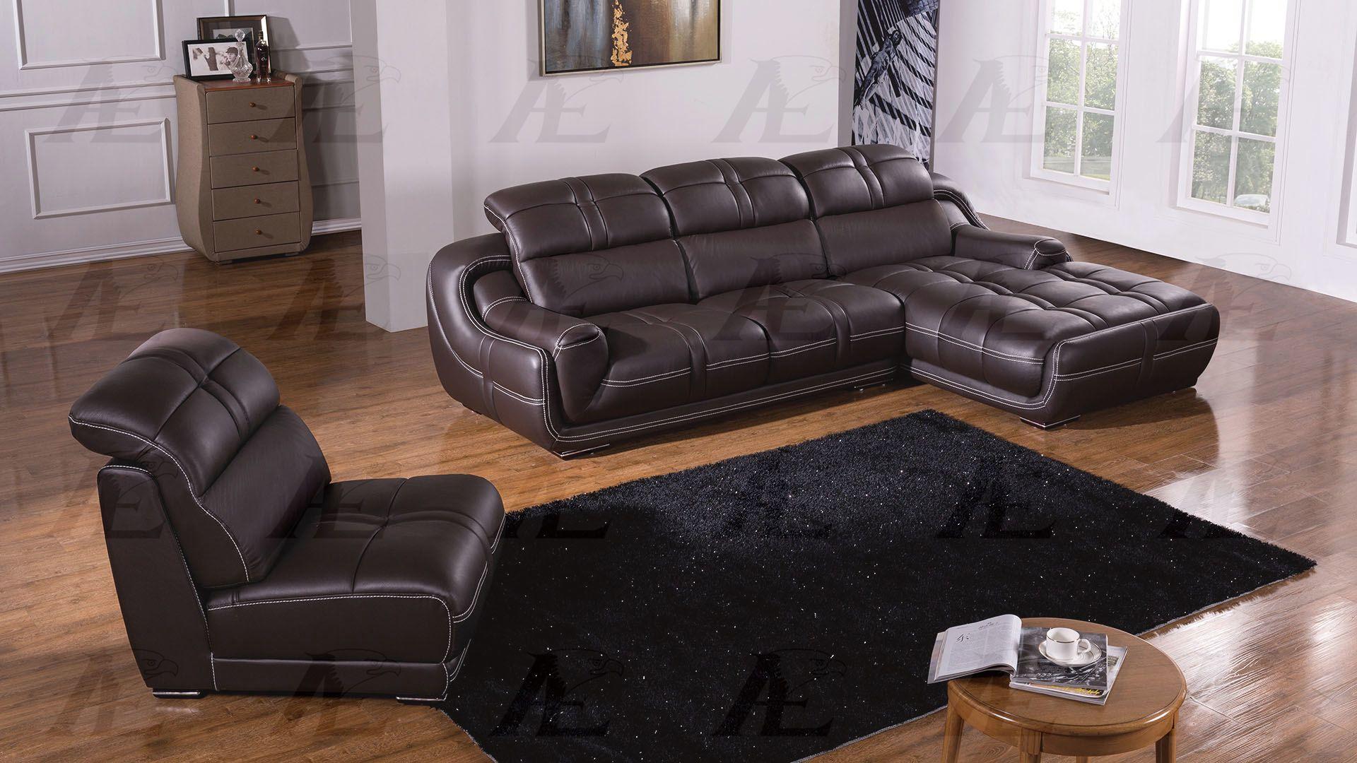 

    
EK-L201R-DB American Eagle Furniture Sectional Sofa
