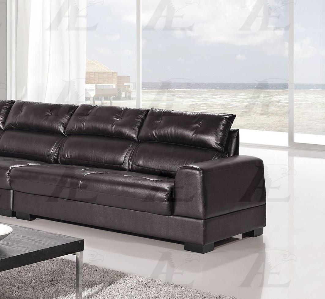 

    
American Eagle Furniture EK-L200-DB Sectional Sofa Dark Brown EK-L200L-DB

