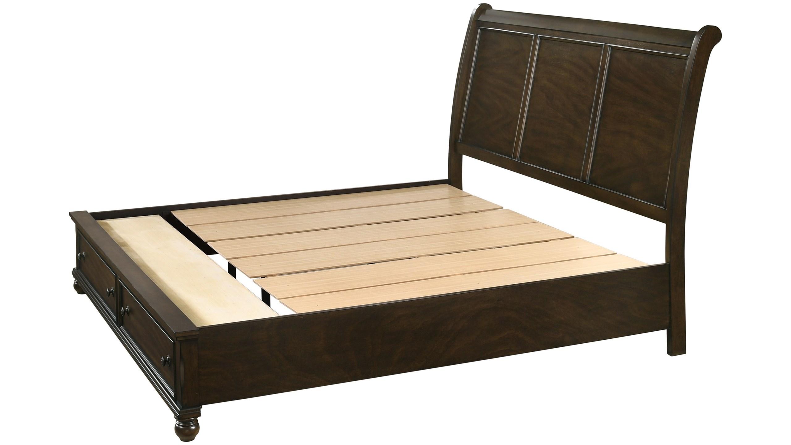 

    
Crown Mark Lara Panel Bed Dark Brown B6077-K-Bed
