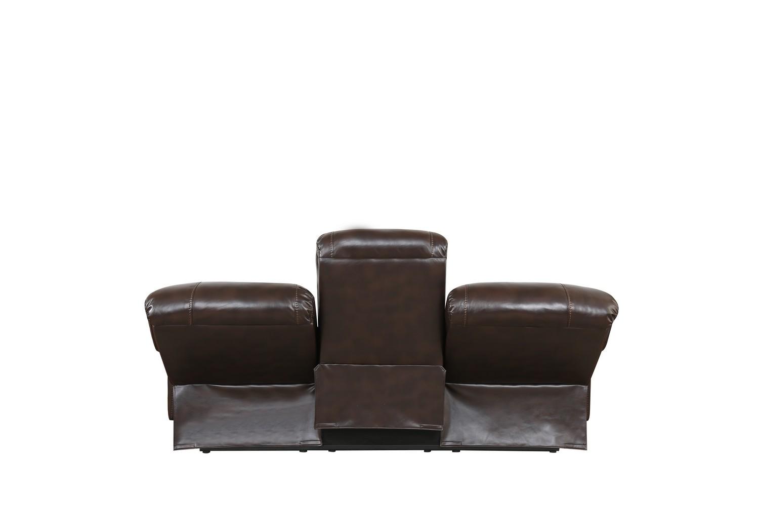 

                    
Global United 5052 Reclining Set Brown leather Air Purchase 

