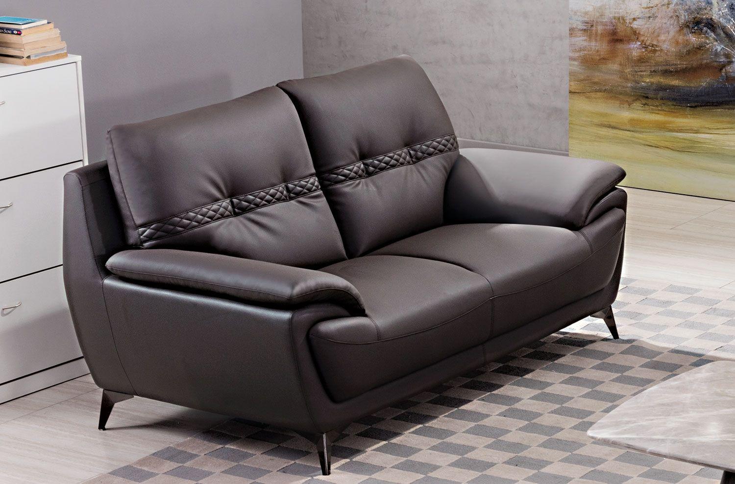 

    
American Eagle Furniture AE628-DB Sofa Set Dark Brown AE628-DB -Set-3
