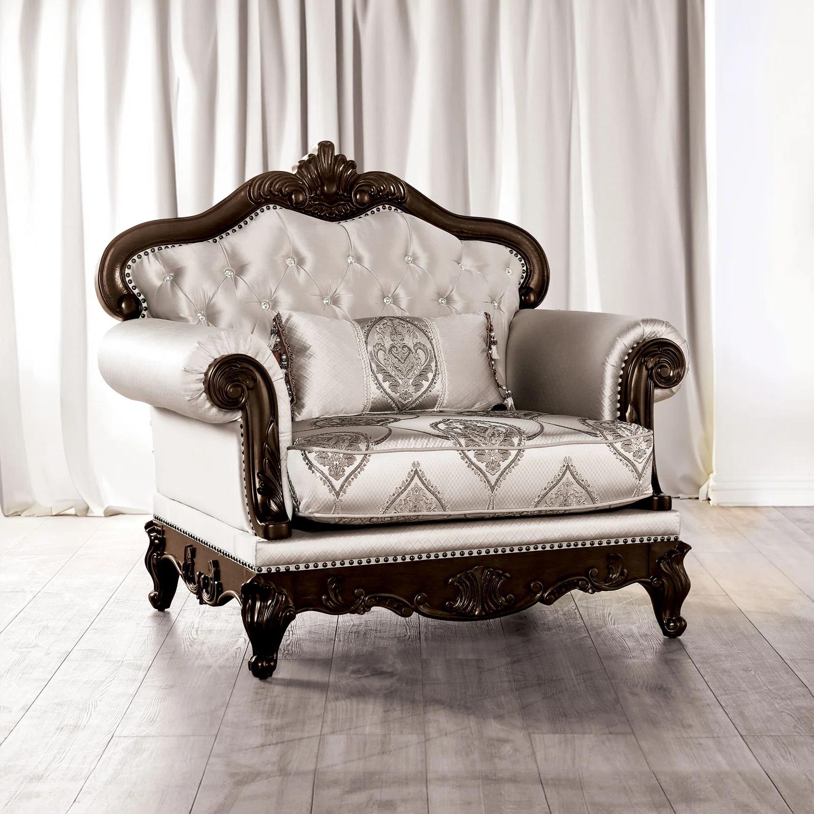 

                    
Furniture of America FM65002BG-CH Arm Chair Beige Fabric Purchase 
