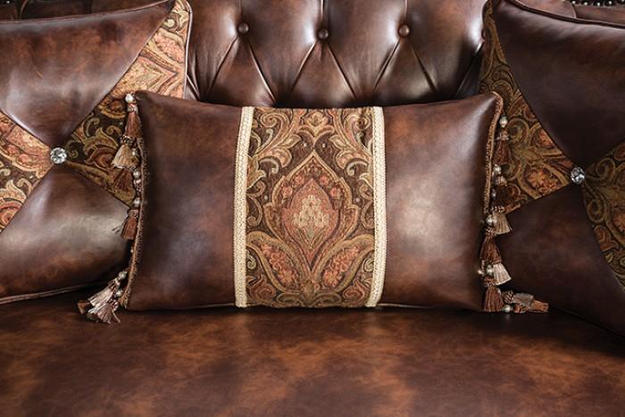 

                    
Furniture of America FM65005BR-SF Sofa Dark Cherry/Brown Leatherette Purchase 
