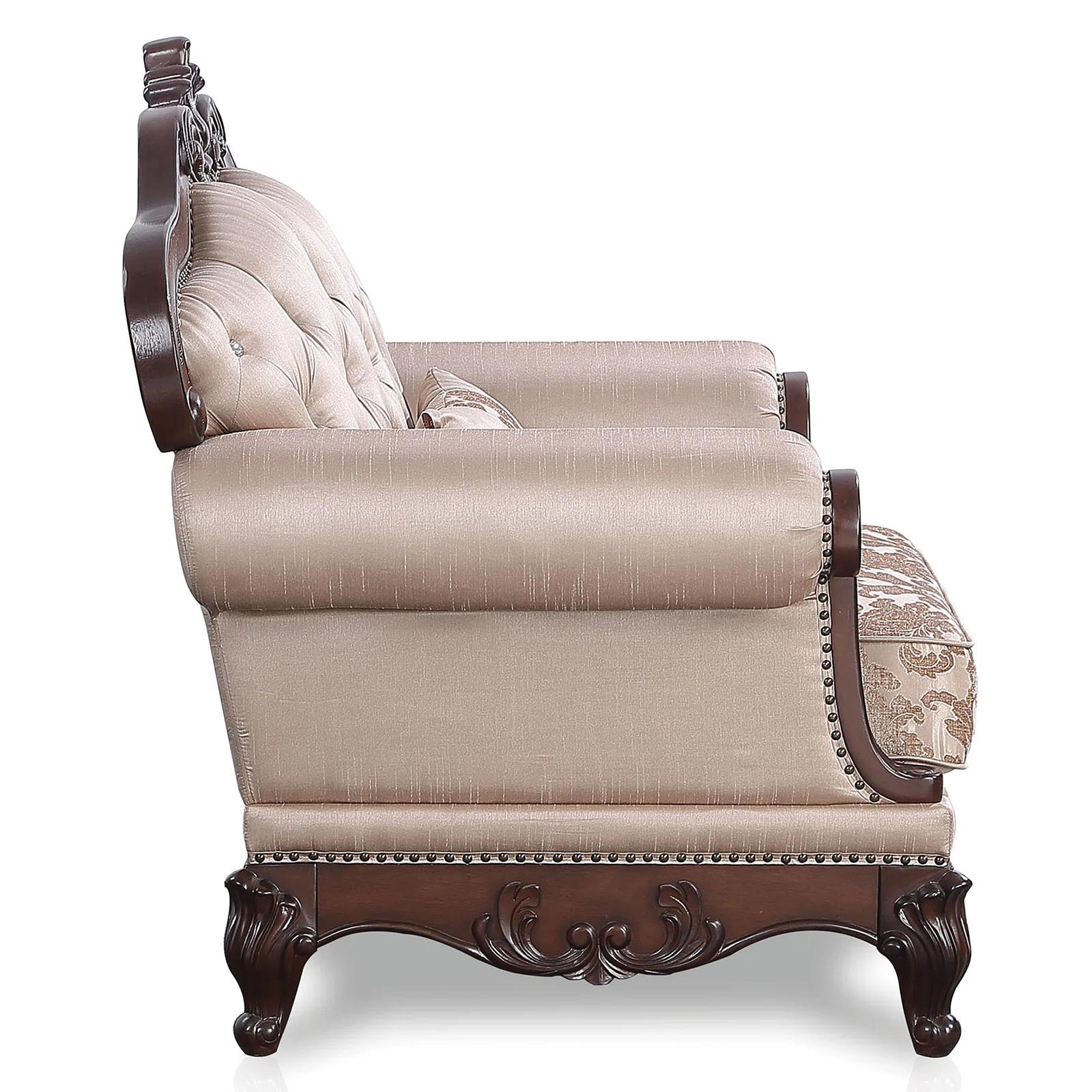 

    
Furniture of America FM65002BR-CH Arm Chair Light Brown FM65002BR-CH
