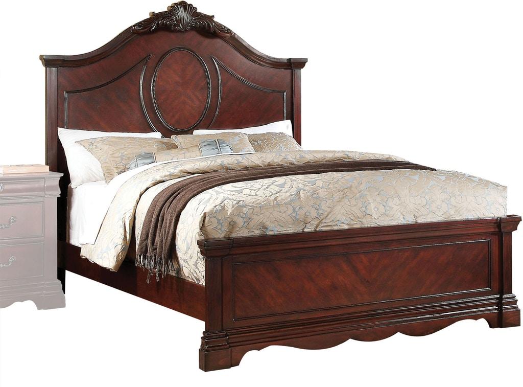 

    
Acme Furniture Estrella-20730Q Panel Bed Dark Cherry Estrella-20730Q
