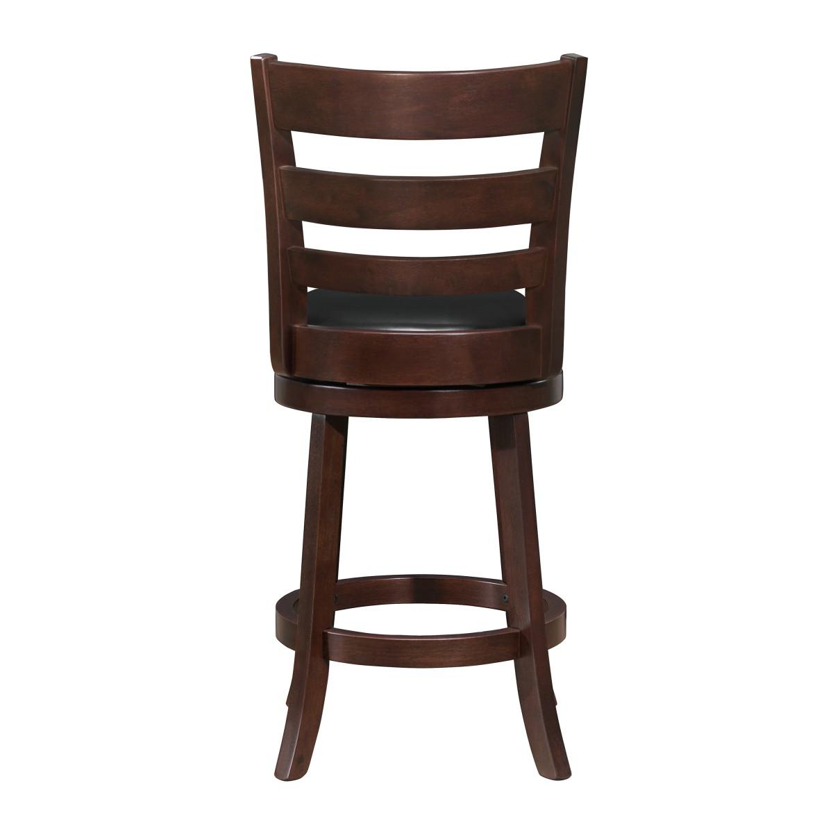 

        
Homelegance EDMOND Dining Chair Set Dark Cherry Faux Leather 7560357
