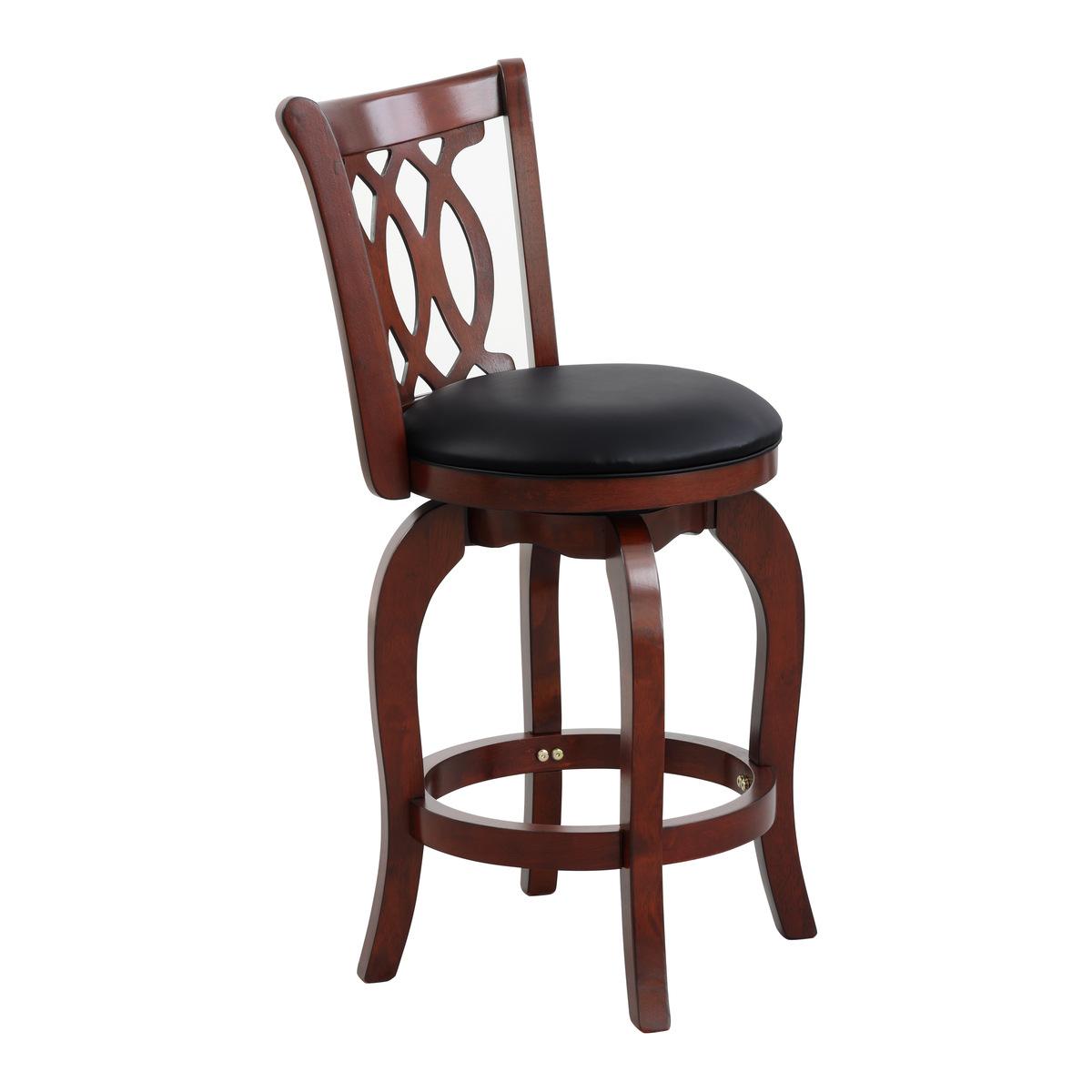 

                    
Homelegance SHAPEL Dining Chair Set Dark Cherry Faux Leather Purchase 
