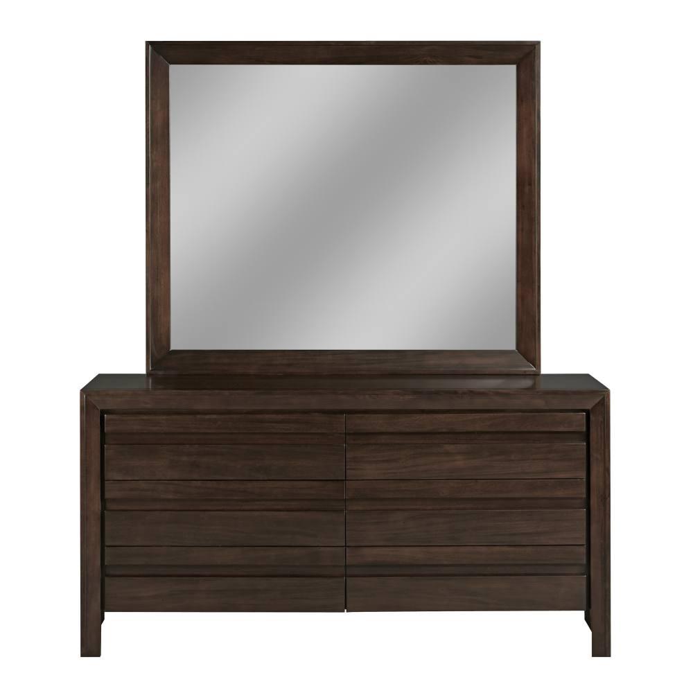 

    
Modus Furniture ELEMENT Dresser With Mirror Dark Chocolate 4G2282-Set-2
