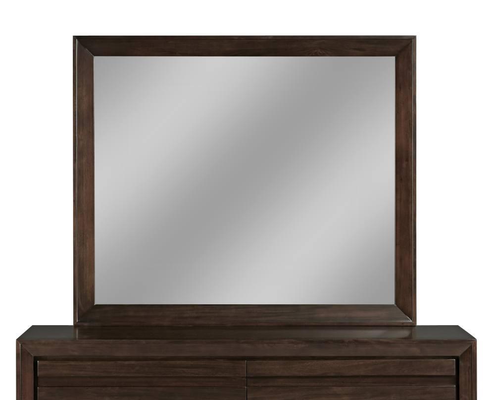 

    
4G2282-Set-2 Dark Chocolate Finish Dresser & Mirror Set 2Pcs  ELEMENT by Modus Furniture
