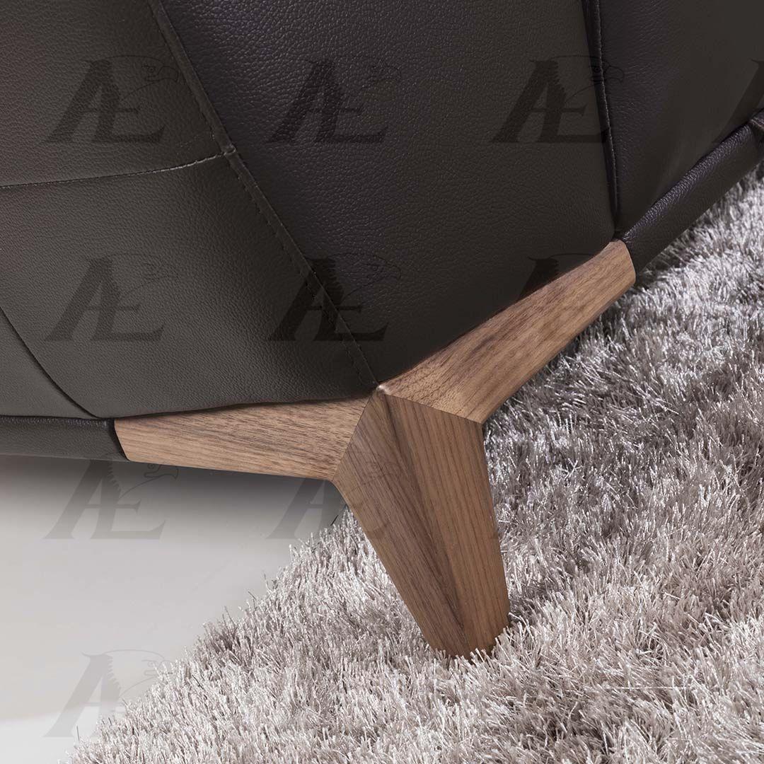

    
Dark Chocolate Italian Leather Sofa EK076-DC-SF American Eagle Modern
