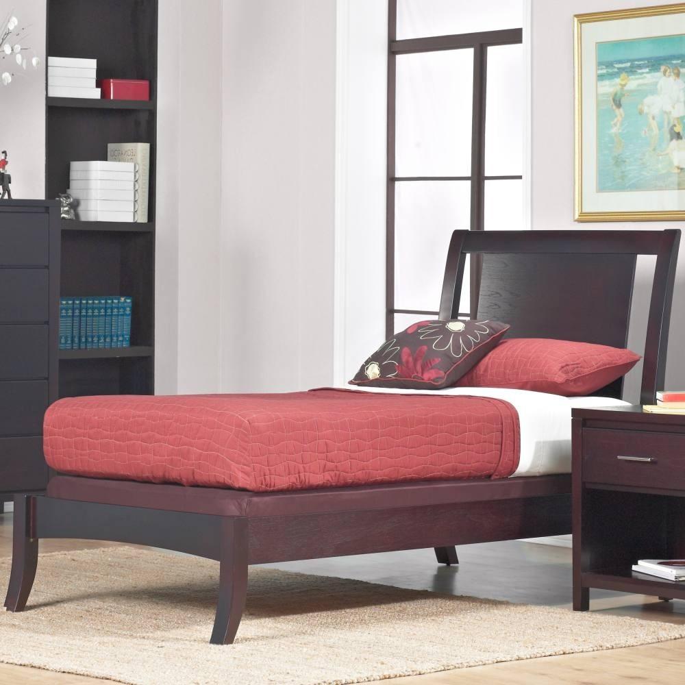 

    
Dark Espresso Finish Birch Wood Veneer Full Sleigh Bed NEVIS by Modus Furniture

