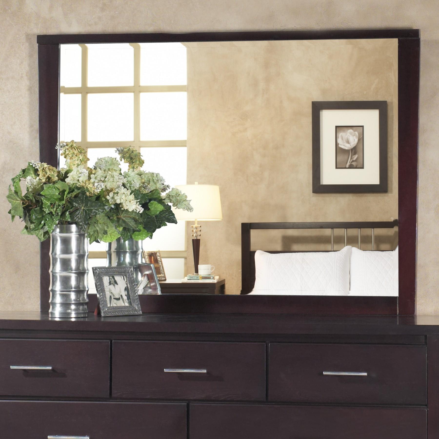 

                    
Buy Dark Espresso Finish Birch Wood Veneer King Sleigh Bedroom Set 5Pcs w/Chest NEVIS by Modus Furniture
