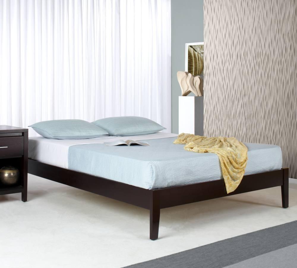 

    
Dark Espresso Finish CAL King Platform Bed SIMPLE by Modus Furniture
