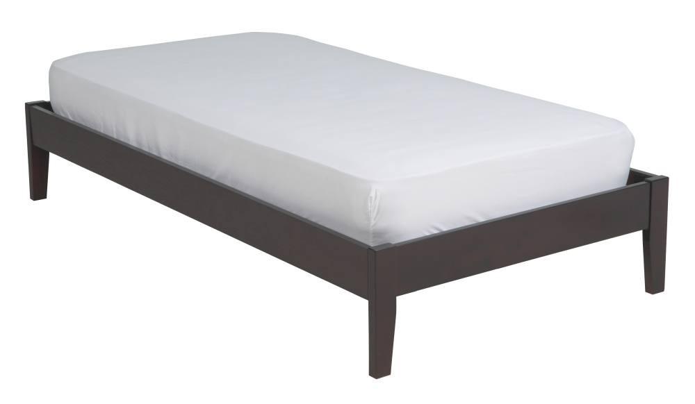 

    
Dark Espresso Finish Twin Platform Bed SIMPLE by Modus Furniture
