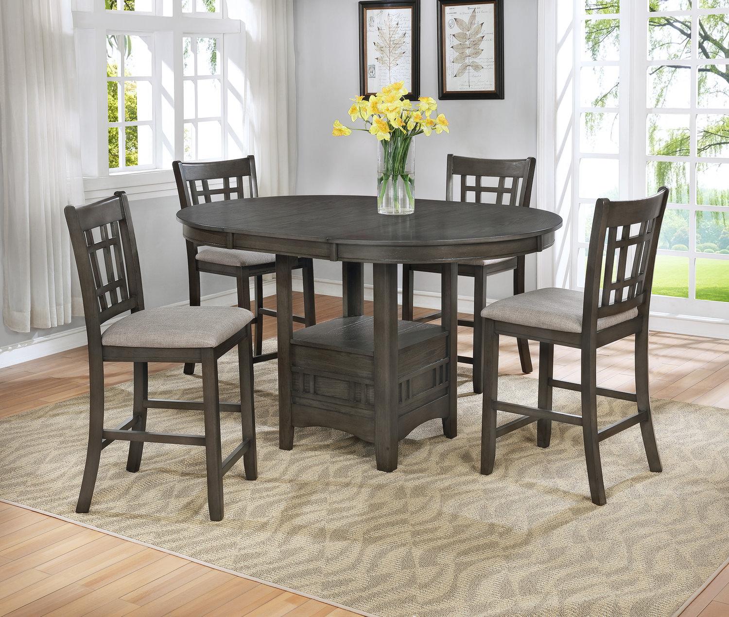 

                    
Crown Mark Hartwell Counter Height Set Dark Gray  Purchase 
