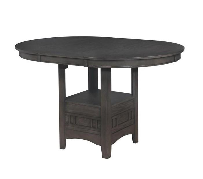 Simple, Farmhouse Counter Height Table Hartwell 2795GY-T-4260 in Dark Gray 
