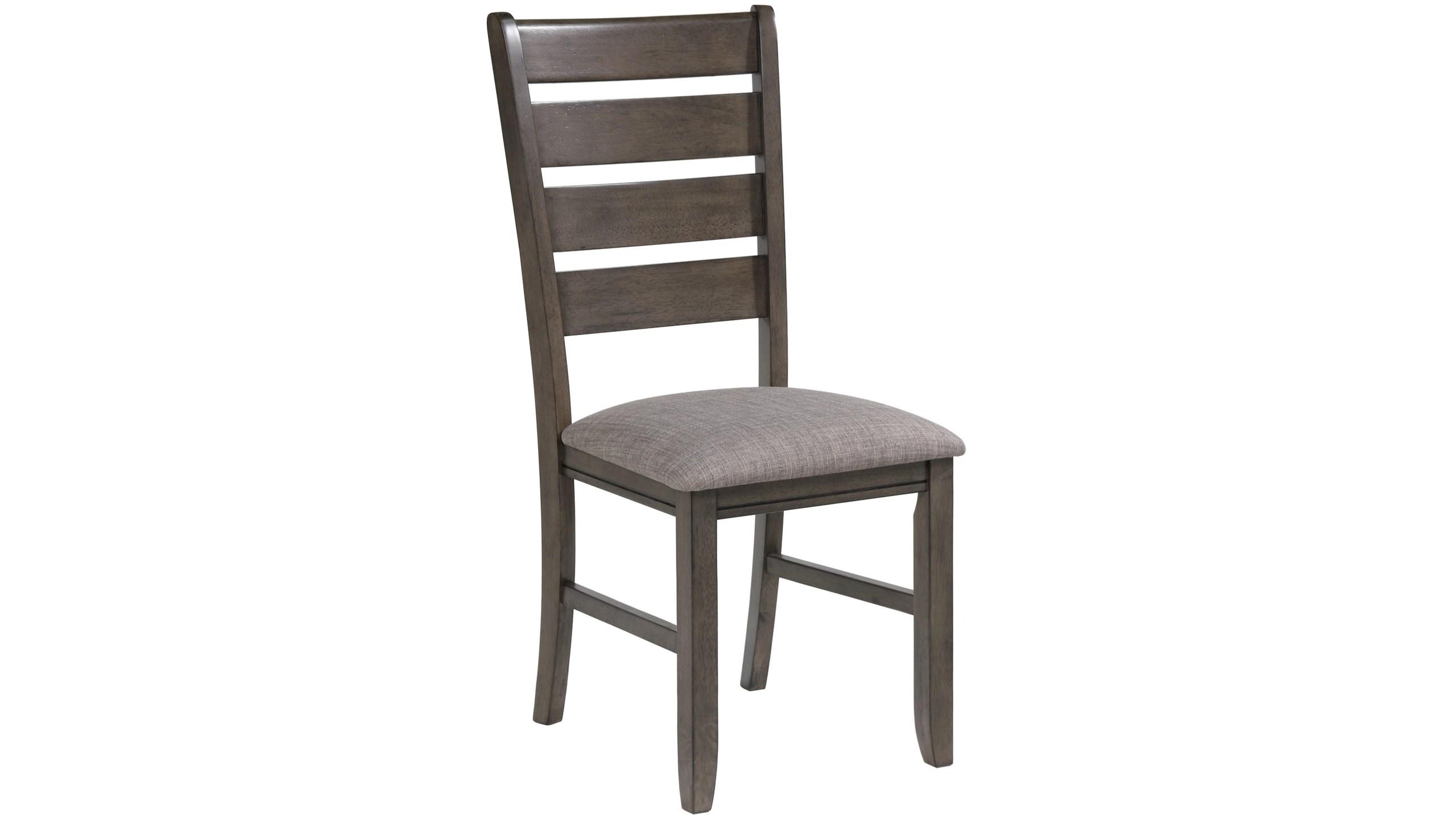 

    
Dark Gray & Light Gray Dining Chair Set by Crown Mark Bardstown 2152GY-S-N-2pcs
