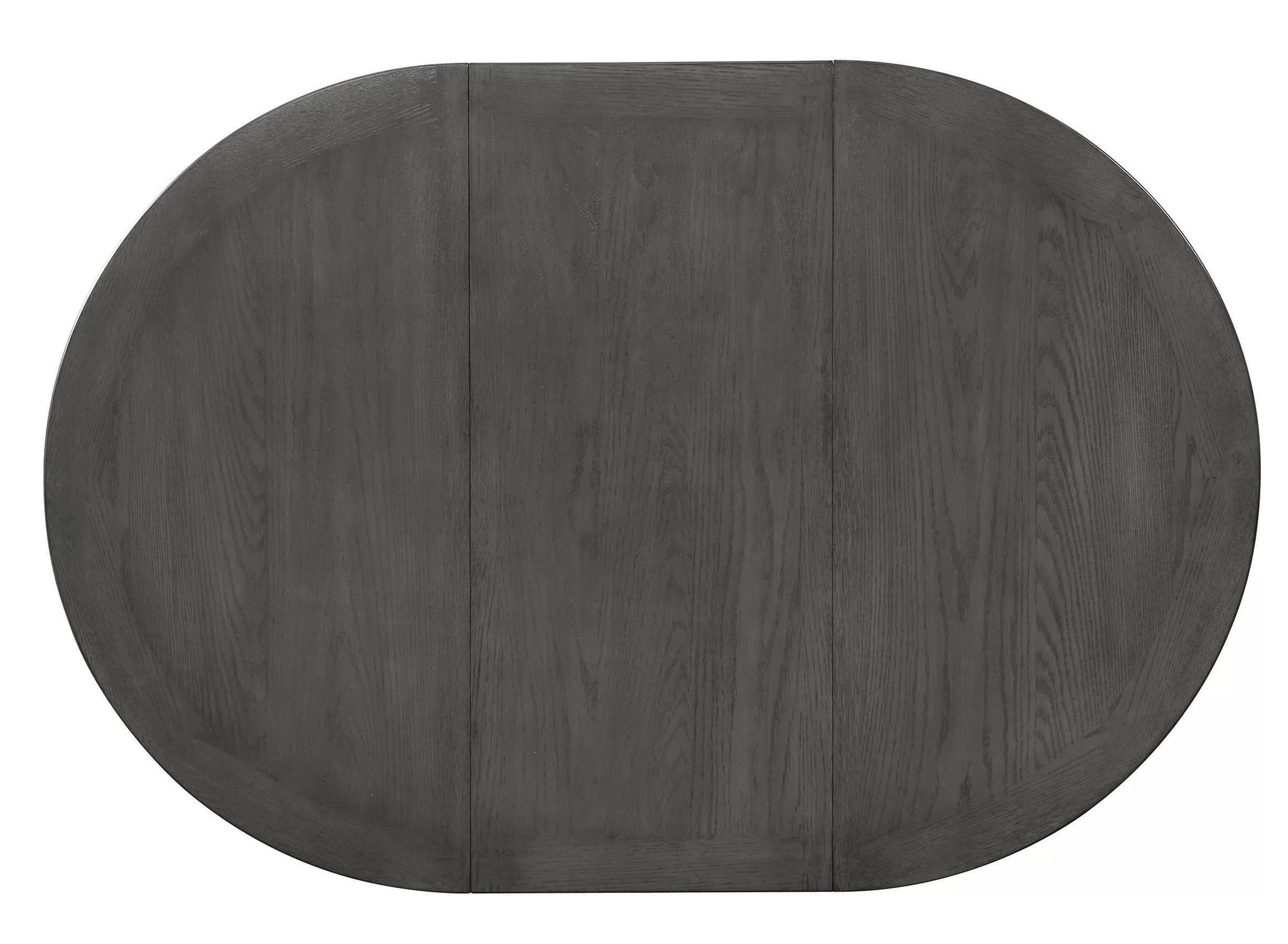 

    
Crown Mark Hartwell Dining Table Dark Gray 2195GY-T-4260
