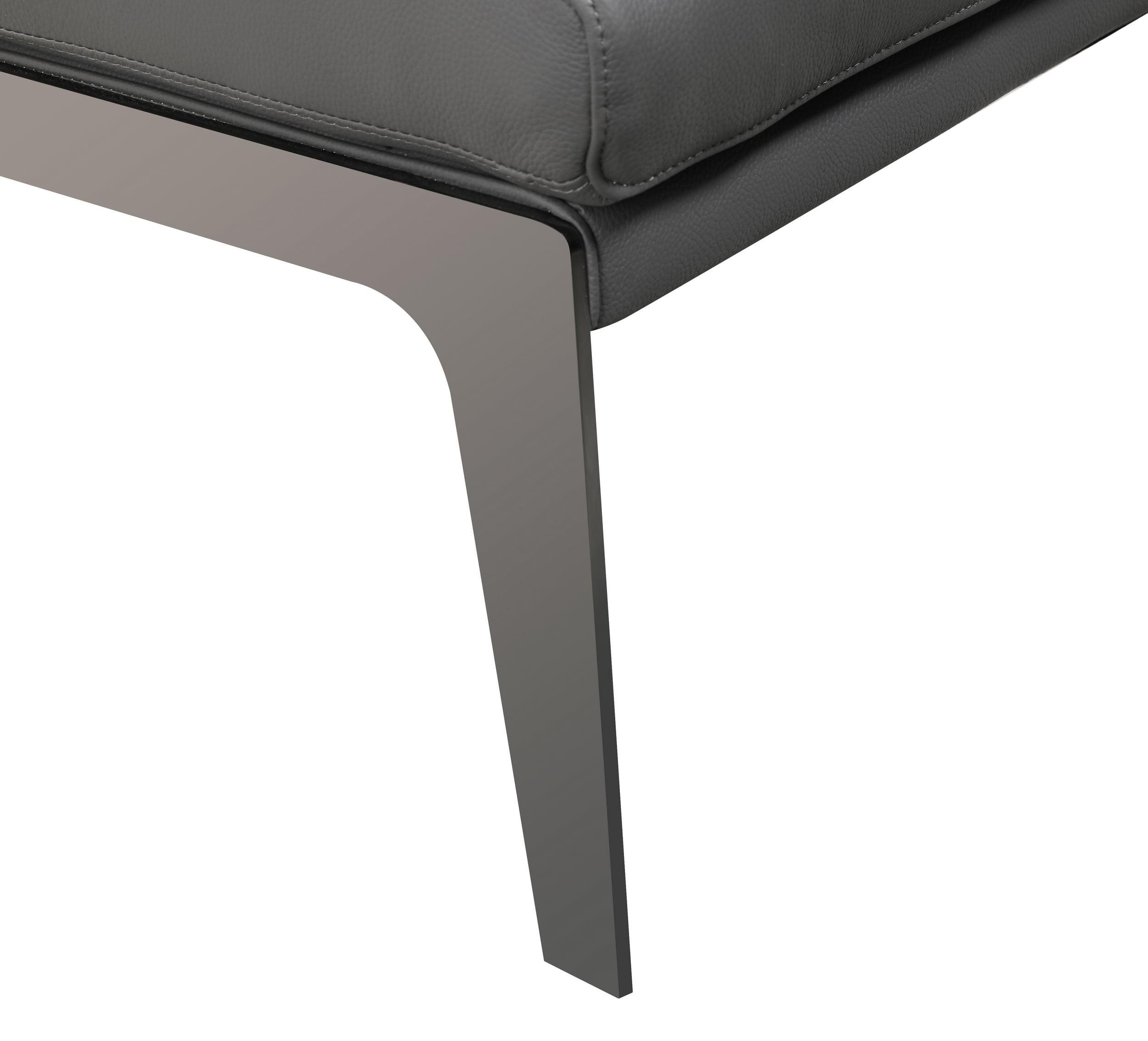 

    
C81-DK-GREY-CH Dark Gray Genuine Italian Leather Accent Chair Contemporary Global United C81
