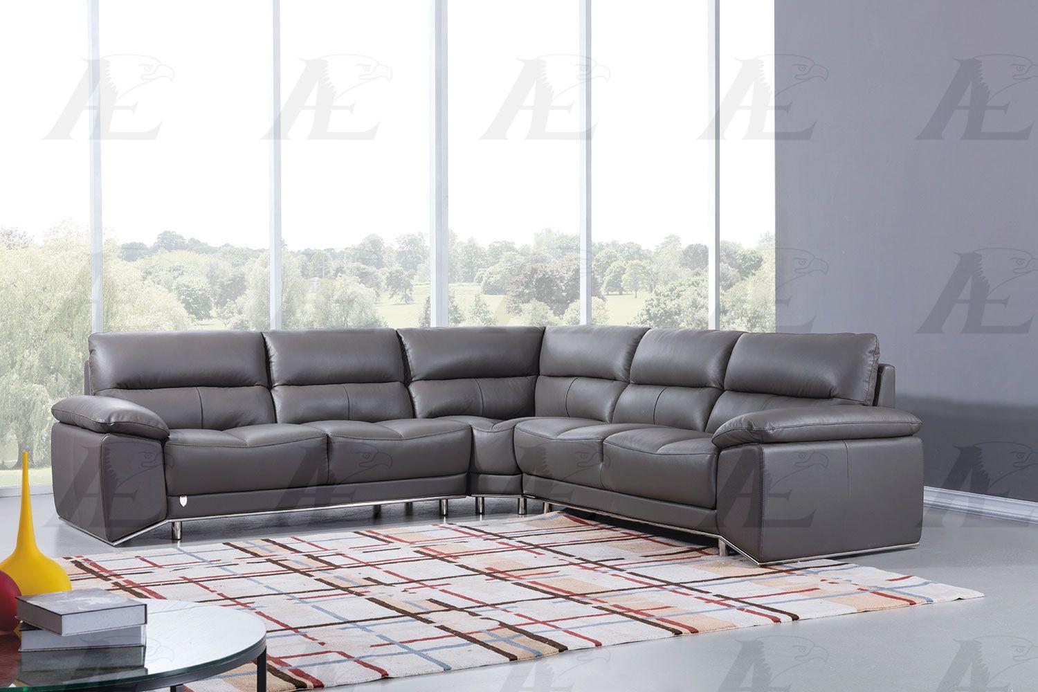

    
EK-L8000M-DG American Eagle Furniture Sectional Sofa
