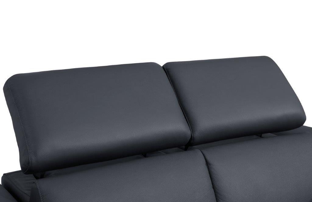 

    
 Order  Dark Gray Top Grain Italian Leather Power Reclining Sofa Contemporary 990 Global United

