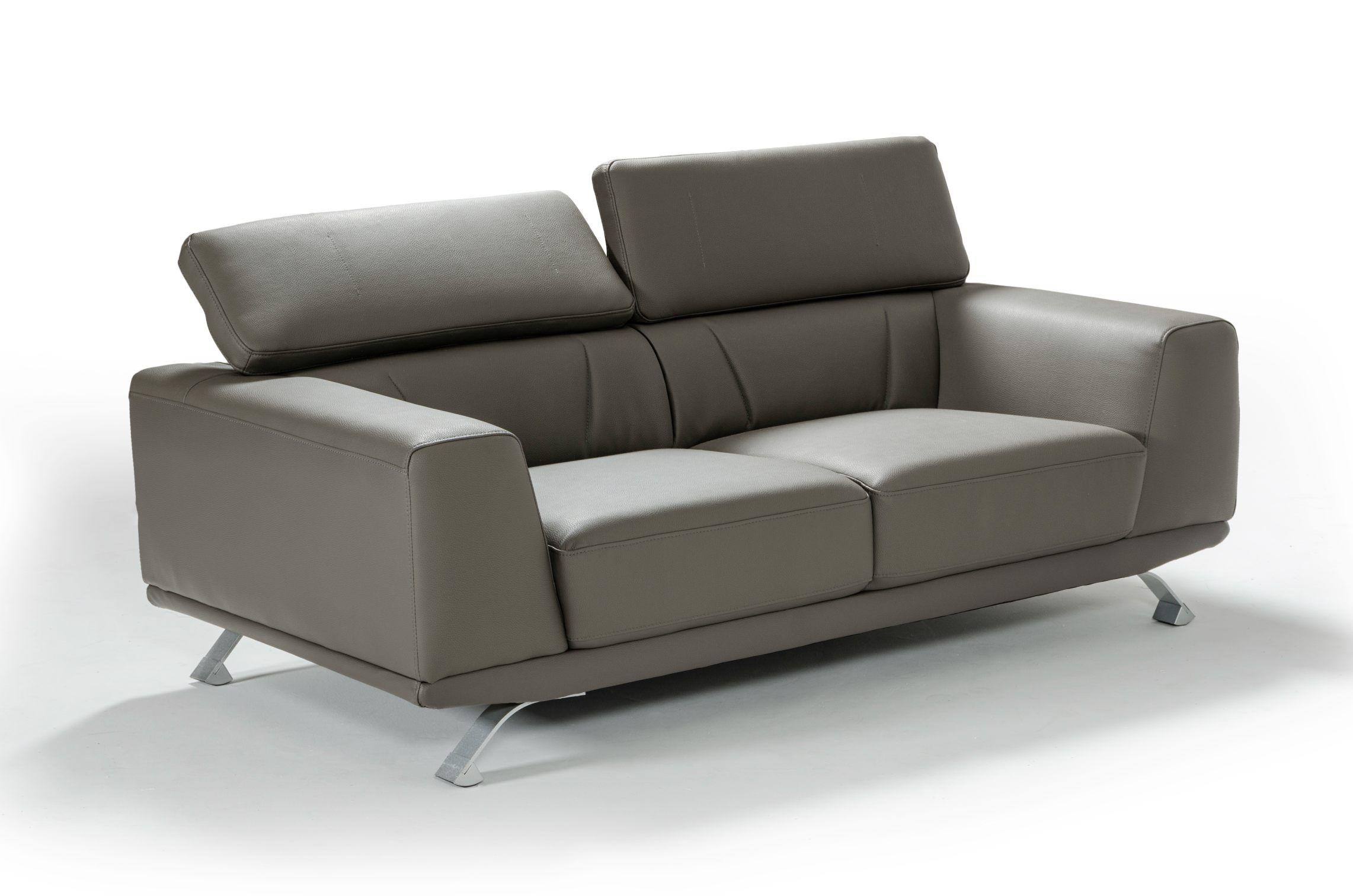 

    
Dark Grey Eco-Leather 89" Sofa Divani Casa Brustle VIG Modern Contemporary
