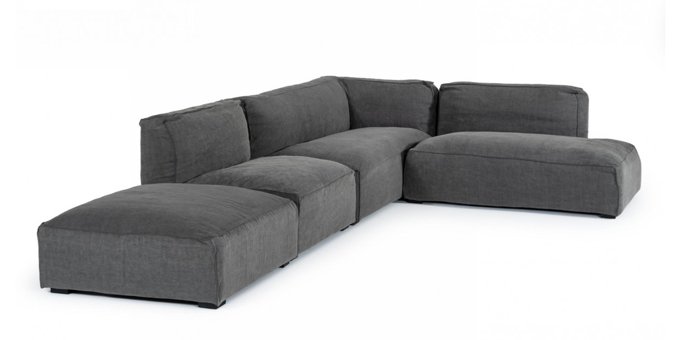 

                    
VIG Furniture VGAFCUBE Sectional Sofa Gray Fabric Purchase 
