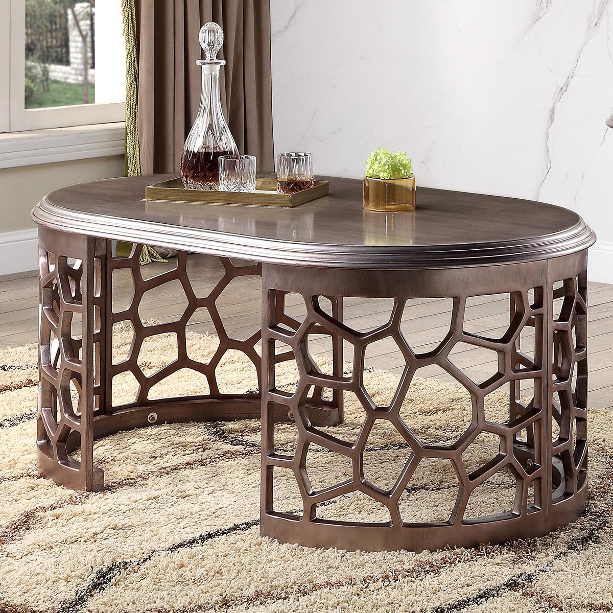 Homey Design Furniture HD-8912D - CT Coffee Table