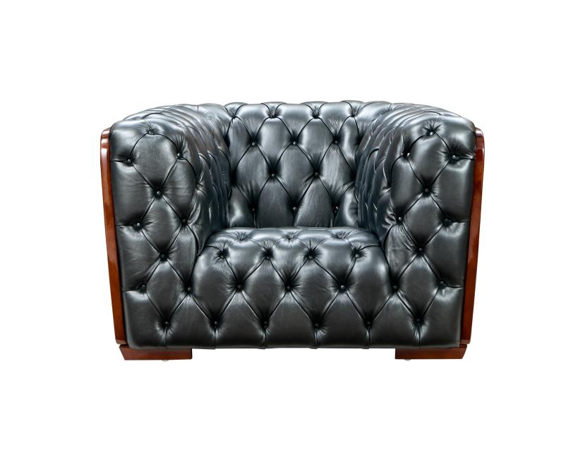 

                    
Buy Dark Grey Top-Grain Leather Tufted Sofa Set 3 Pcs Contemporary ESF 415
