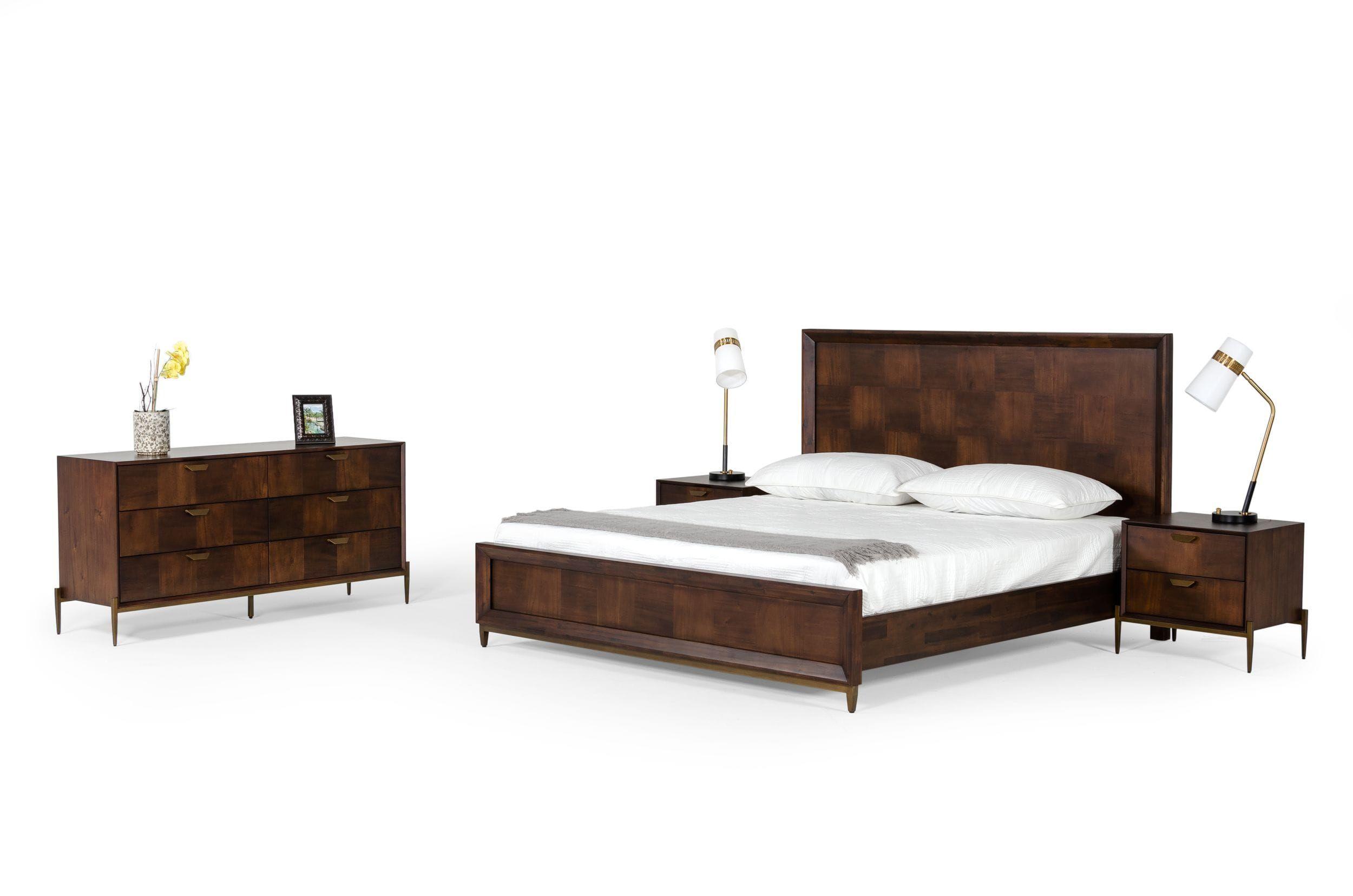 

    
VGNXSHANE-BED 77471 Dark Mango Acacia & Brass King Bed Modrest Shane VIG Modern Contemporary
