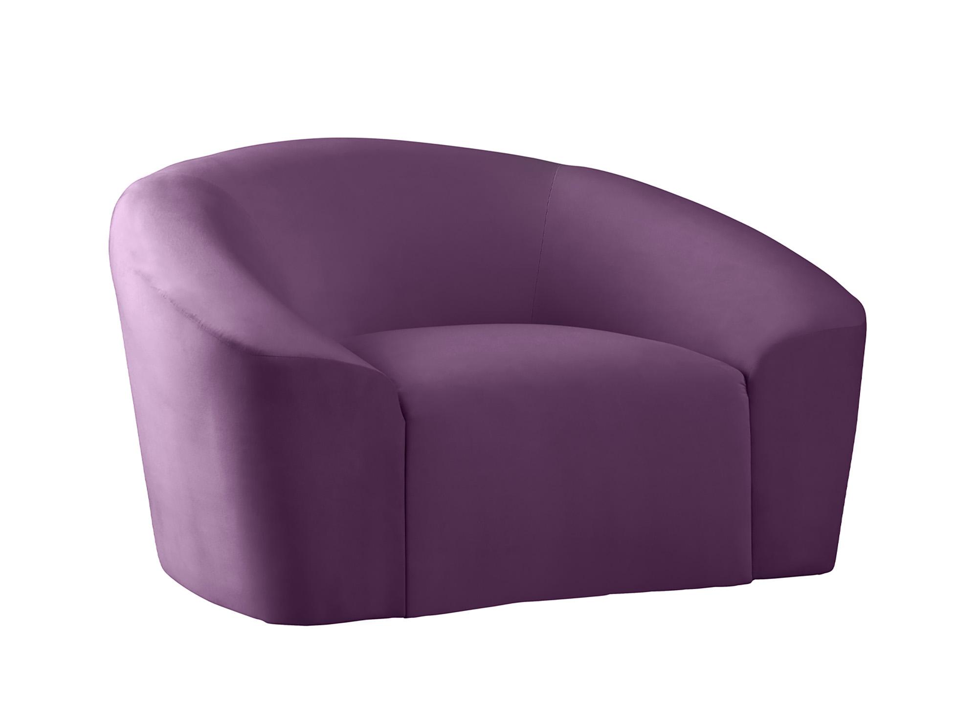 

        
Meridian Furniture RILEY 610Purple-S-Set-3 Sofa Set Purple Velvet 704831408966
