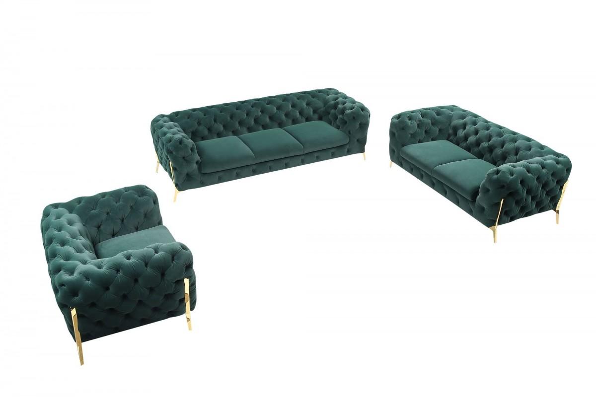 

    
VGCA1346-EM-GRN-S VIG Furniture Sofa
