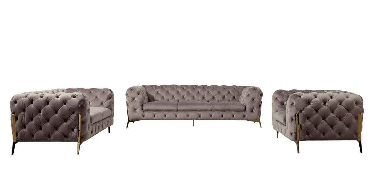 

                    
VIG Furniture 73696 Sofa Silver Velour Purchase 
