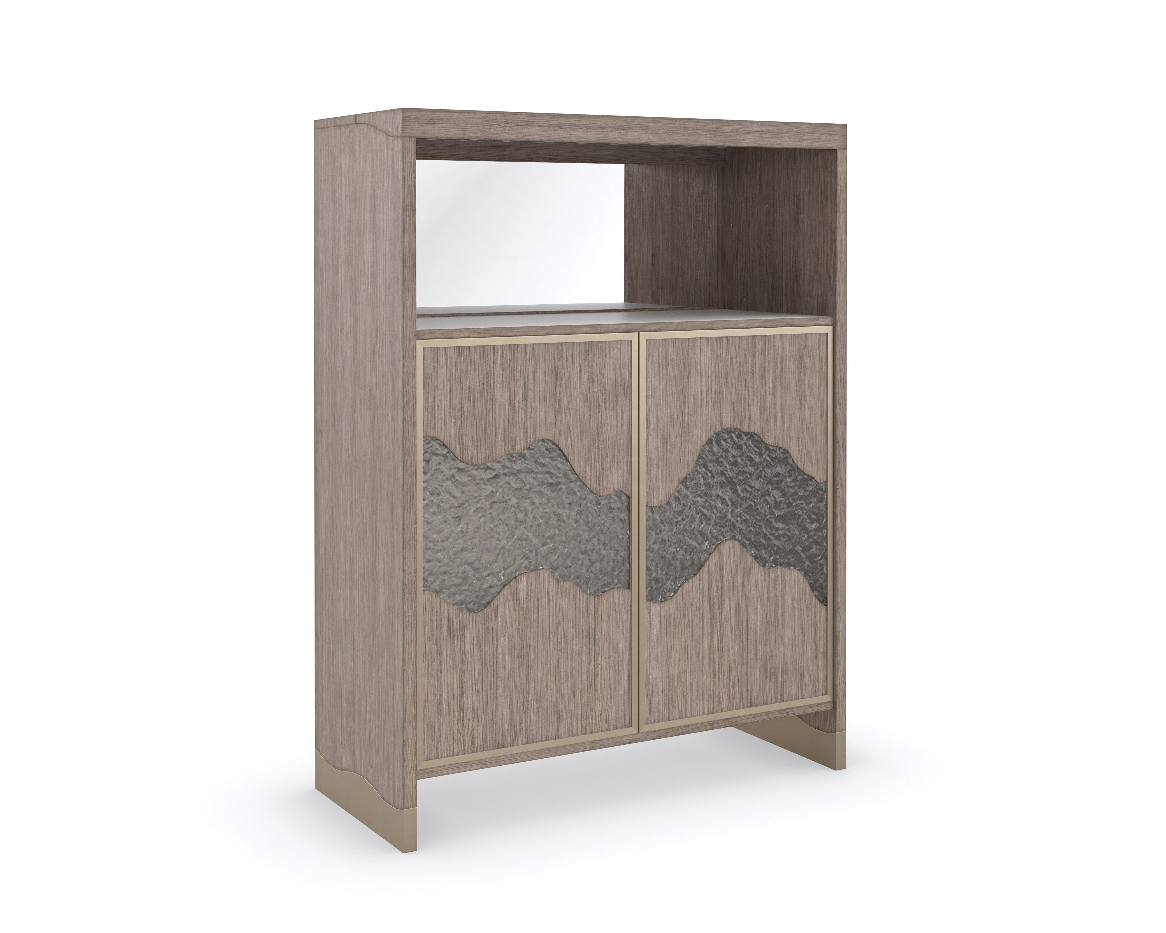 Contemporary Buffet Keeping The Flow CLA-020-211 in Driftwood 
