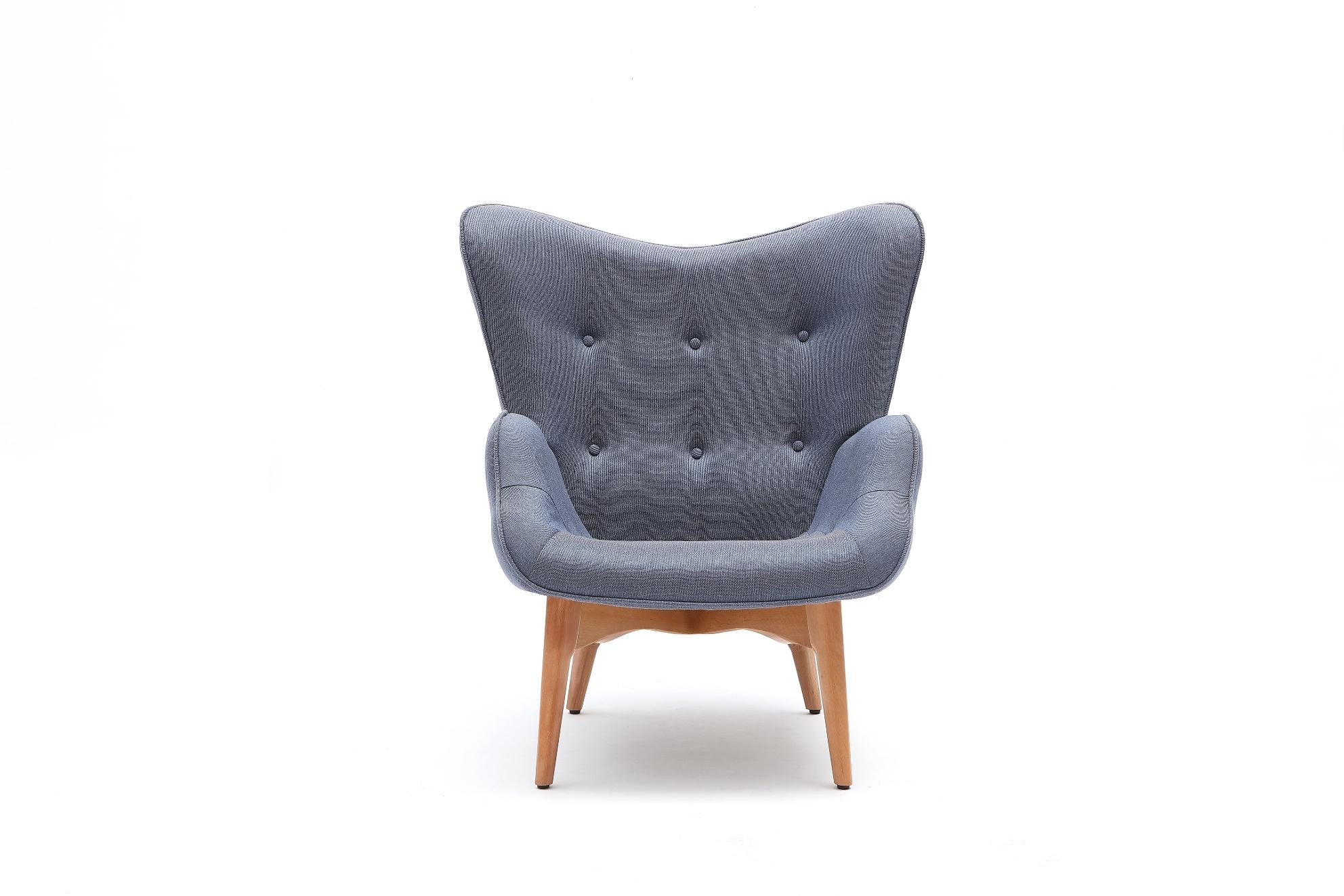 

    
VIG Divani Casa Castaic Modern Blue Fabric Accent Chair & Ottoman
