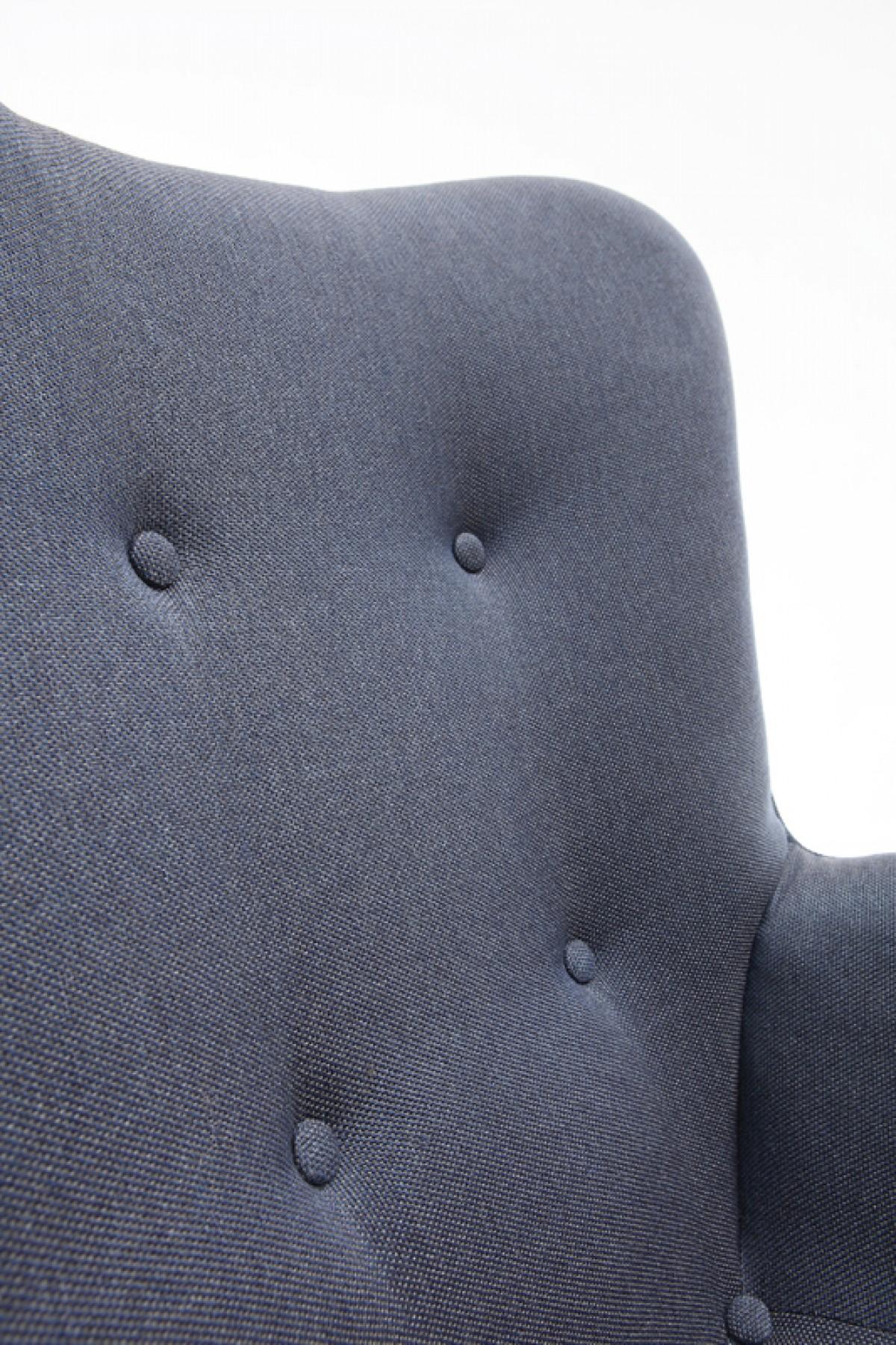 

        
00840729143325VIG Divani Casa Castaic Modern Blue Fabric Accent Chair & Ottoman
