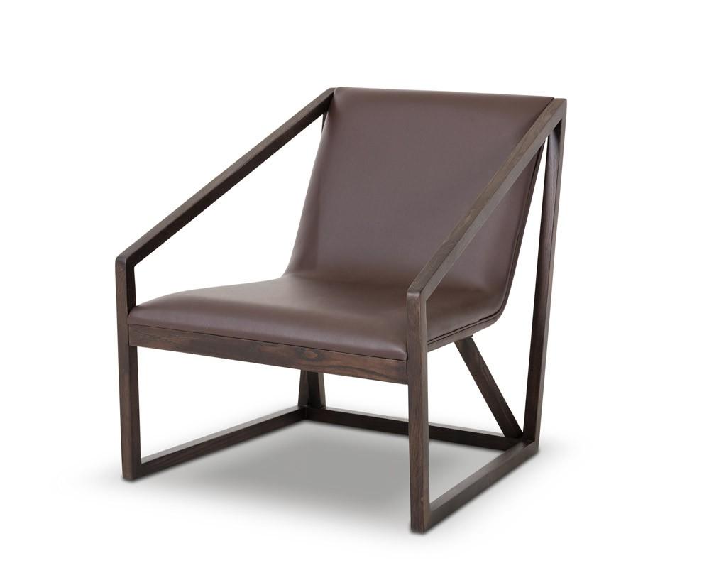 

    
Brown Eco-Leather Lounge Chair VIG Divani Casa Taranto Modern Contemporary
