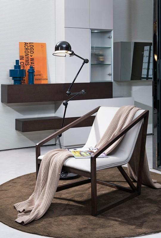

    
Grey Eco-Leather Lounge Chair VIG Divani Casa Taranto Modern Contemporary
